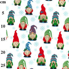 Gnome Poly Cotton Fabric