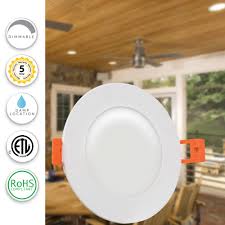 4 Inch Ultra Thin Led Recessed Light No Recessed