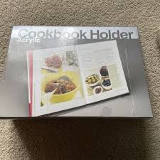 acrylic cookbook holders ebay