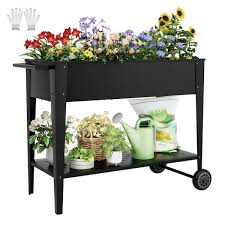 Garden Bed Cart With Wheels T Gb22 0072