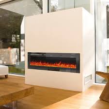 70 Inch Wall Mounted Electric Fire Led