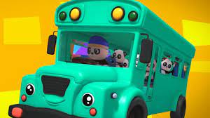 bánh xe trên xe buýt | bài hát giáo dục | thơ thiếu nhi | Kids Song | The  Wheels On The Bus - YouTube