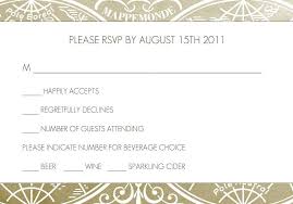 Wedding Rsvp Wording Formal And Casual Wording You Will Love