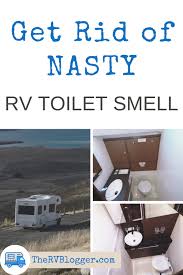rv toilet black water smell
