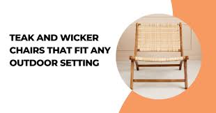 Wicker Chairs That Fit Any Outdoor Setting