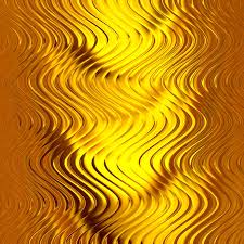 Hd Wallpaper Yellow Wave Ilration