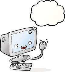 Home / computer / computer cartoons images. Cartoon Computer With Thought Bubble Clipart Image