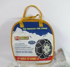 Les Schwab Quick Fit Diamond Tire Snow Chains Stock 1525 S