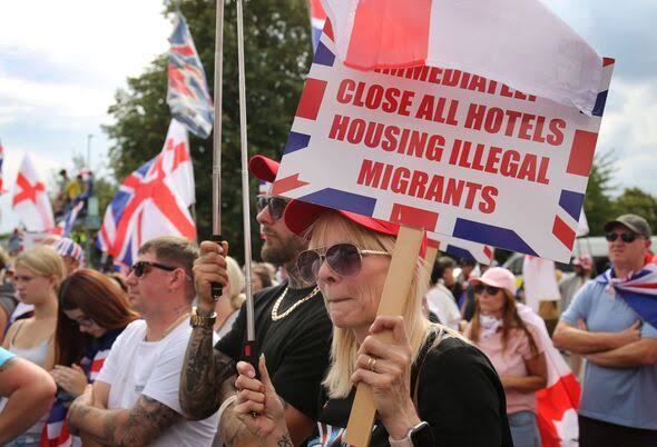 Fury in UK market town as migrants move in after hotel stay - 'warnings ignored' | UK | News | Express.co.uk