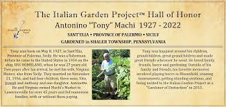 Antonio Machi The Italian Garden Project