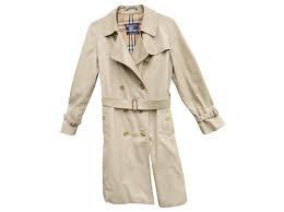 Womens Burberry Vintage T Trench Coat