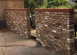 A Wall Using Reclaimed Bricks