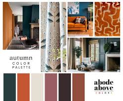 Autumn Interior Design Color Palette