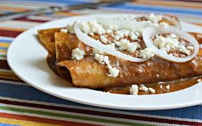 fast and easy mexican mole enchiladas