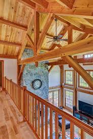 a vermont timber frame home built for