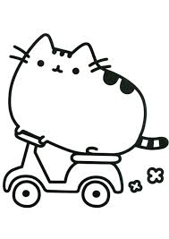 So, just have a fun coloring activity with this cute coloring page. Pusheen Cat Coloring Pages Coloring Home