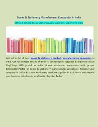Ppt Books Stationery Manufacturer Companies In India
