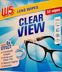 W5 Glasses Wipes Close Up Shot