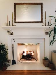 How To Paint Your Fireplace White And