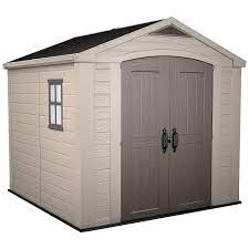 8ft outdoor garden apex storage shed