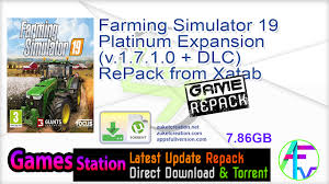 Simulation, open world, 1st person language: Farming Simulator 19 Platinum Expansion V 1 7 1 0 Dlc Repack From Xatab
