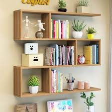 Heat 4 Layers Wooden Book Shelf