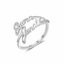 couple name ring personalised ring
