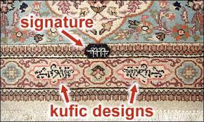 is your rug signed jacobsen oriental rugs