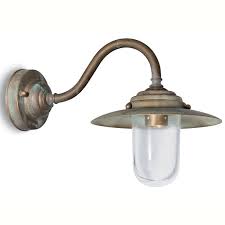 Chalet Swan Neck Wall Light 139 Aged