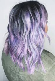 Dark purple hair color is the subtle and iridescent way to wear purple hair. 59 Lovely Lavender Hair Color Shades Dye Tips Glowsly