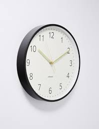 Salt Pepper Port Clock Black Clocks