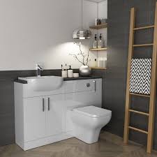 Oliver 1300 Fitted Bathroom Suite