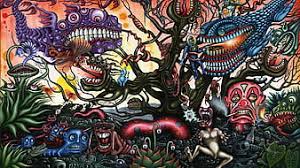psychedelic dark monster trippy hd