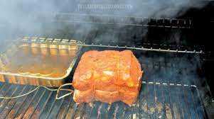 traeger smoked pork loin roast the