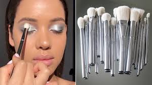the kylie cosmetics silver series brush