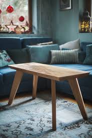 Narrow Coffee Table Rustic Living Room