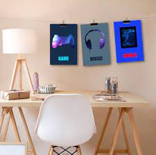 Buy 3 Posters In Colors Teenager Wall