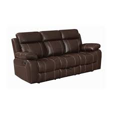 myleene brown leather reclining living