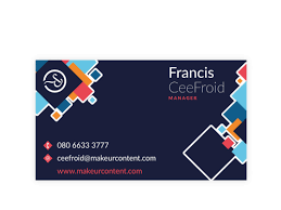 Exquisite Business Card Design And Printing Online Printo