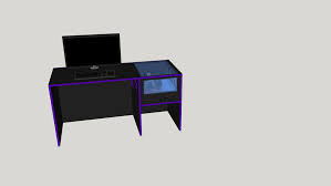 Custom desk pc build #38 erebus asus x299 and x399 in one extreme desk build. Custom Pc Desk Mod 3d Warehouse
