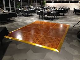 parquetry timber dance floor having a
