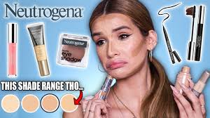 full face testing neutrogena makeup