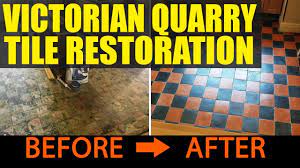 victorian quarry tile restoration