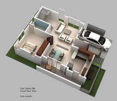3d Duplex House Plans Myhomemyzone
