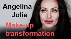 angelina jolie make up transformation