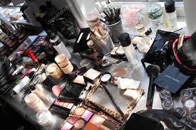 makeup kit stock editorial photo