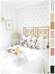 grey and white color palette with pink