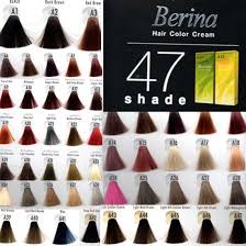 All 47 Shade Berina Hair Cream Color Permanent Super Hair