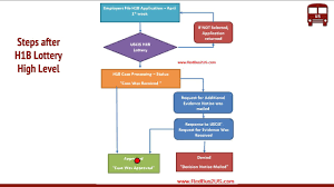 Steps After H1b Lottery Processing Approval Flow Chart