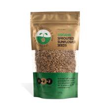 organic sprouted raw sunflower seeds